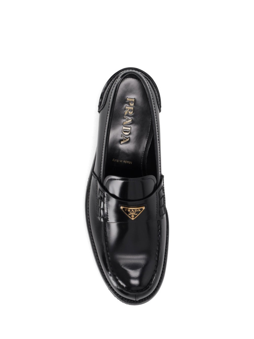 Black Slip On Loafers 4