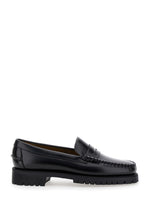 Black Leather Loafers 1