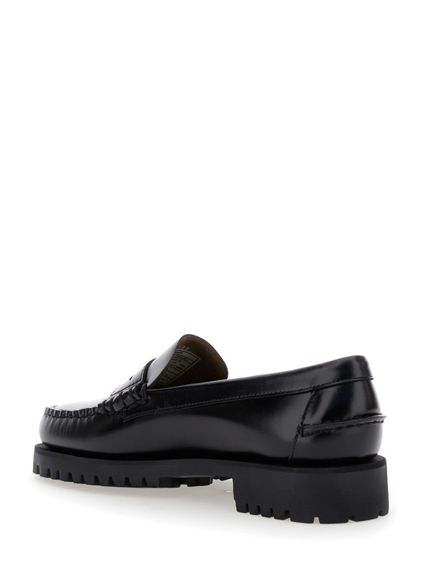 Black Leather Loafers 3