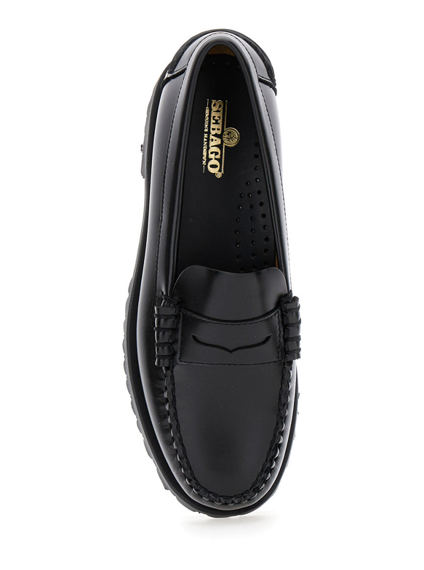 Black Leather Loafers 4