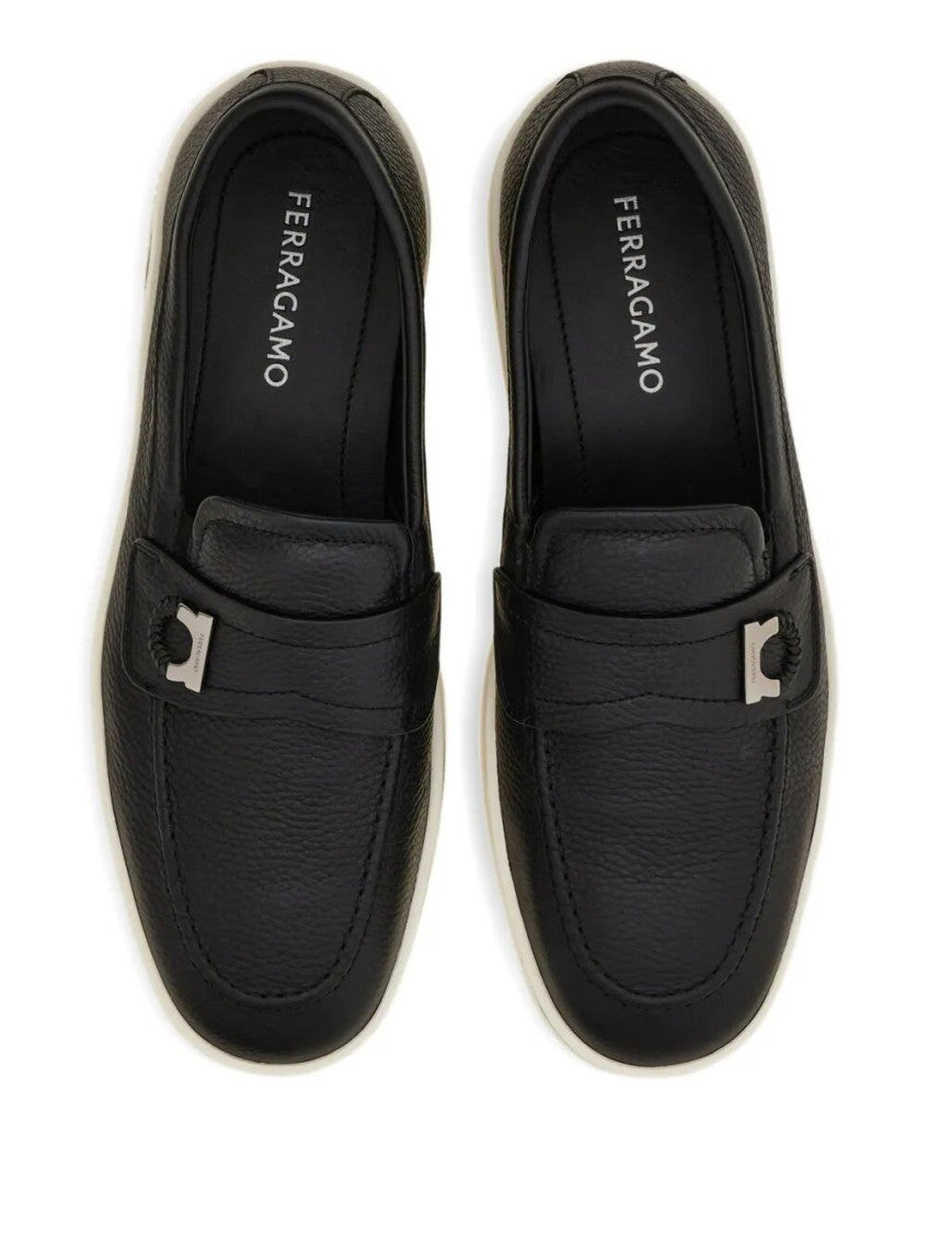 Black Leather Loafers 2