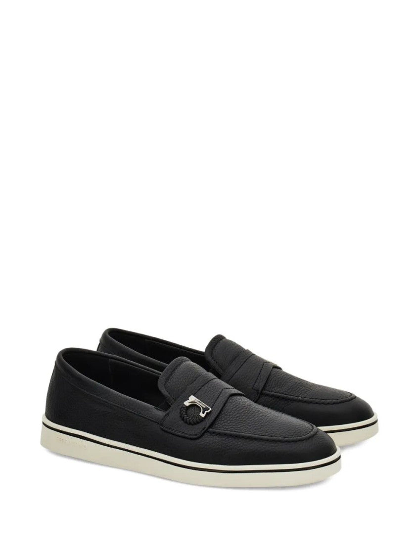 Black Leather Loafers 3