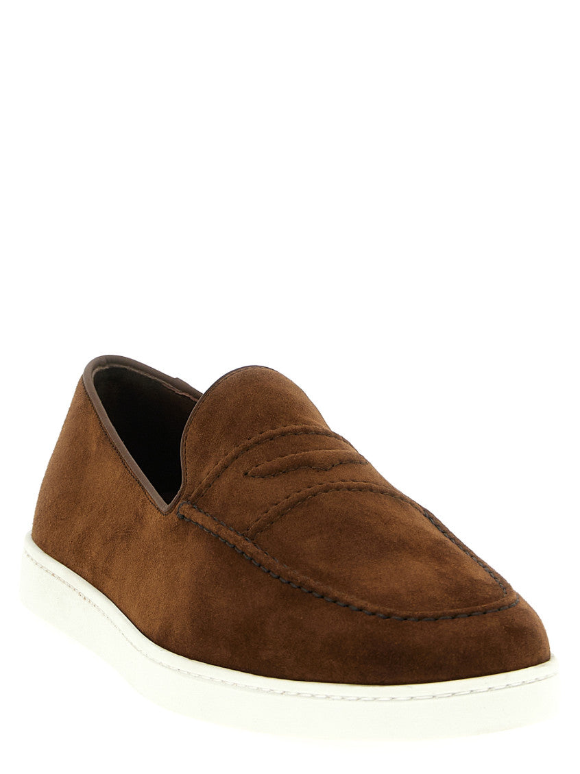 Brown Suede Loafers 2
