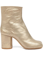 Golden Leather Boots 1