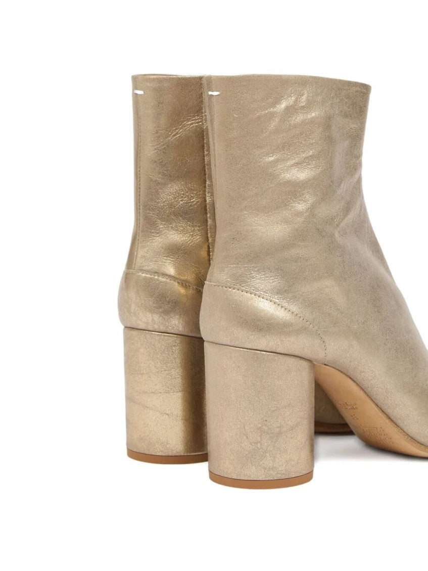 Golden Leather Boots 3