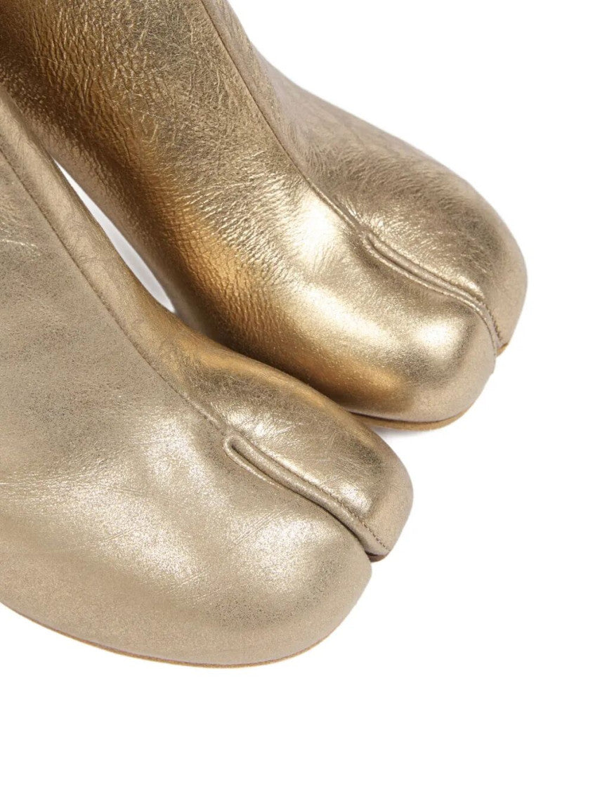 Golden Leather Boots 4