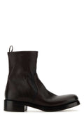 Dark Brown Leather Boots 1