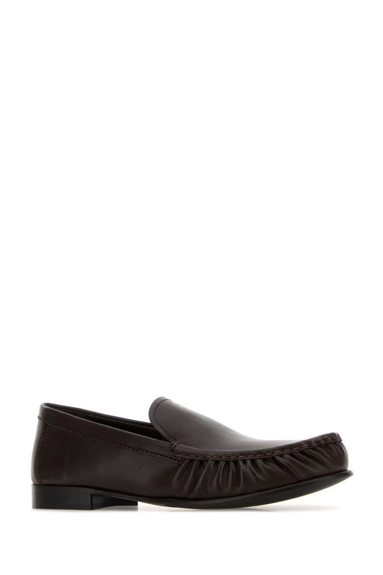 Dark Brown Leather Loafers 2