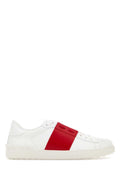 White Leather Sneakers 1