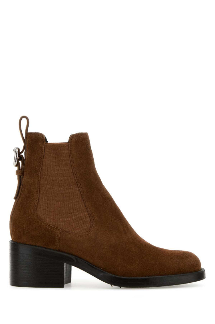 Brown Suede Ankle Boots 1