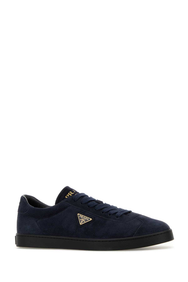 Dark Blue Suede Sneakers 2