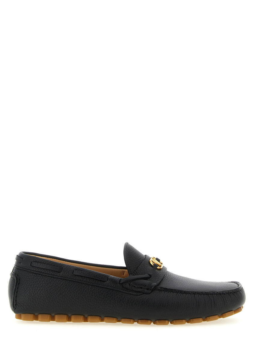Black Leather Loafers 1