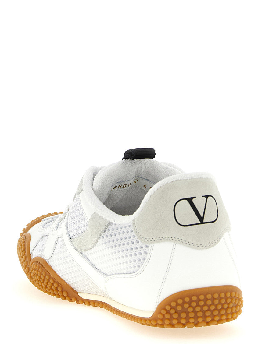 Multi Color Lace-Up Sneakers 3