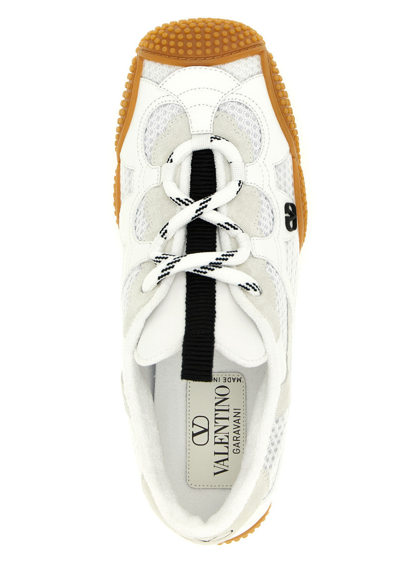 Multi Color Lace-Up Sneakers 4