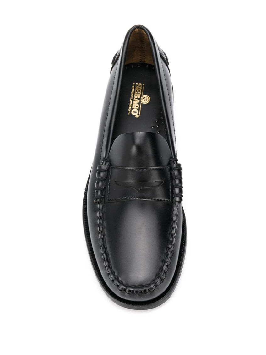 Black Leather Loafers 2