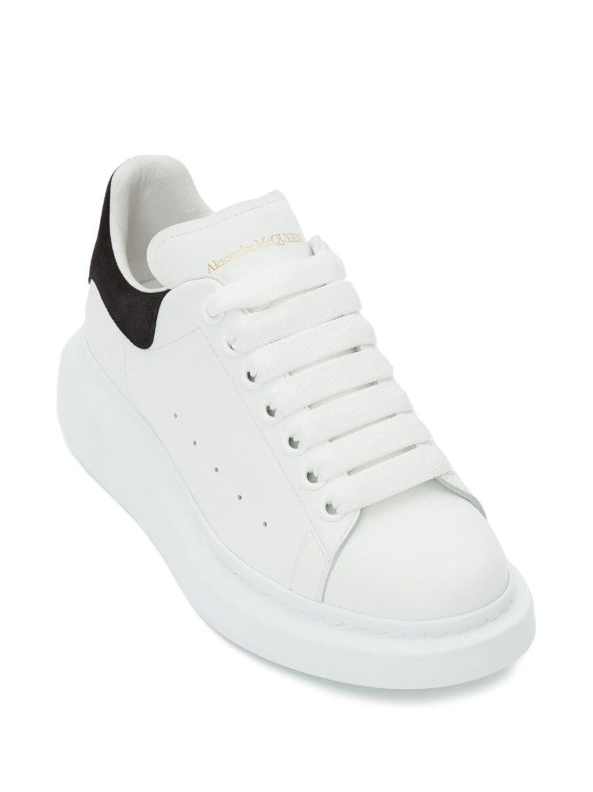 White Black Leather Sneakers 2