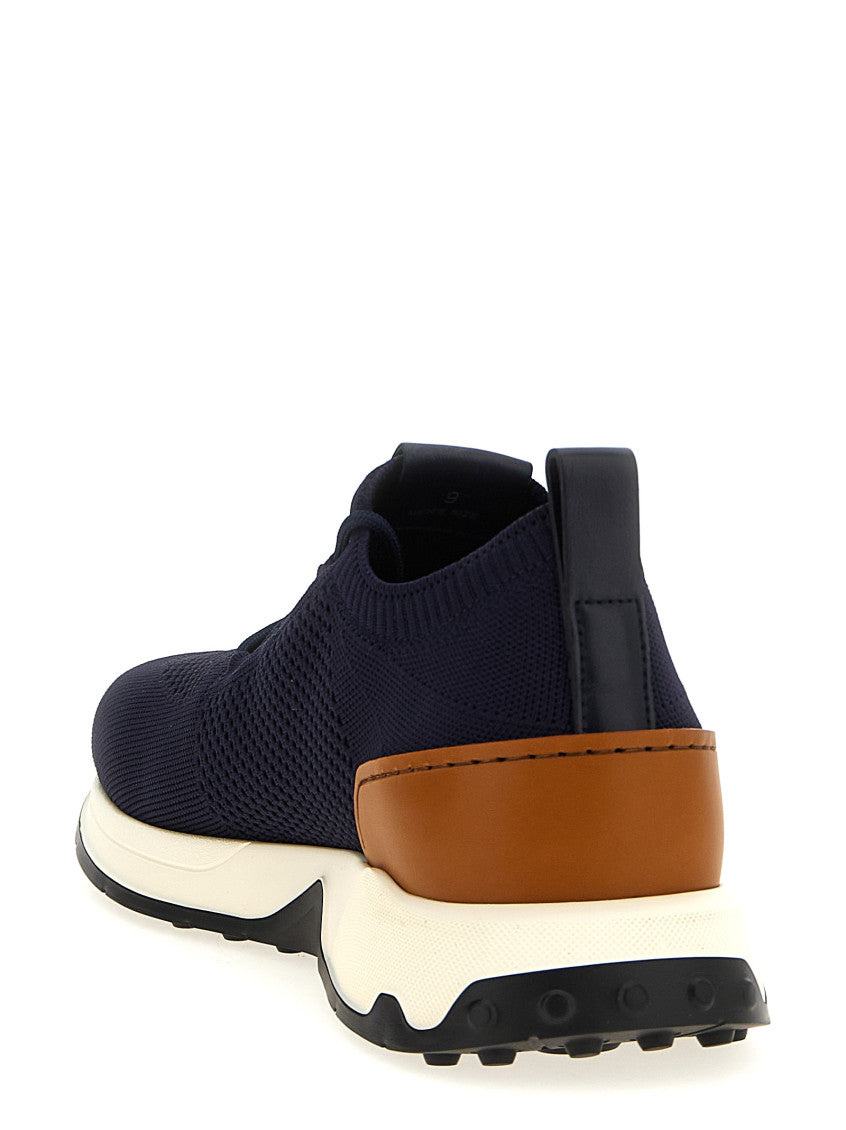 Blue Lace Up Sneakers 3