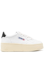 White Logo Sneakers 1