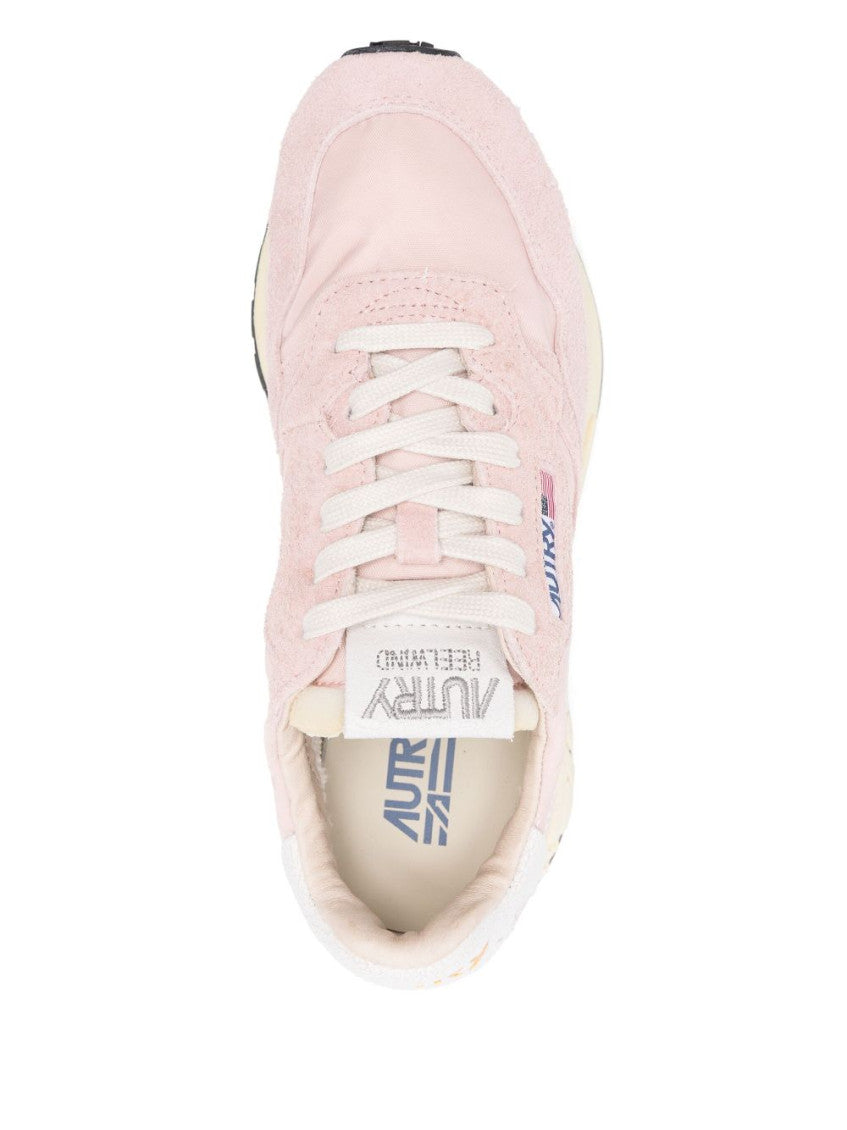 Pink Logo Sneakers 2