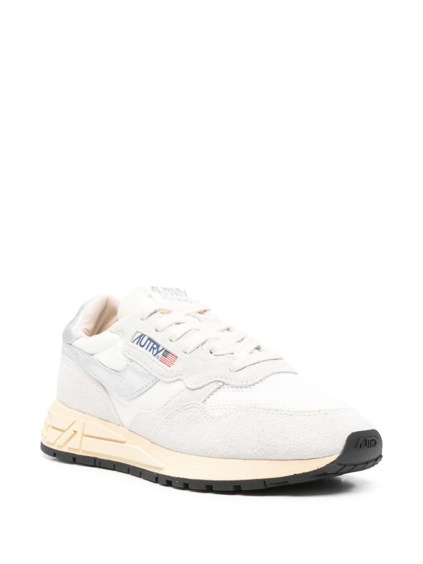 Silver Logo Sneakers 4
