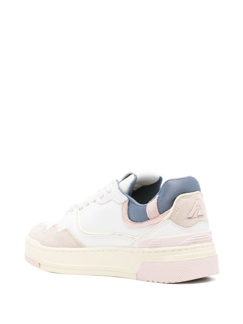 White Logo Sneakers 2