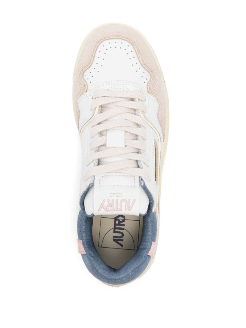 White Logo Sneakers 4