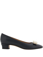 Black Slip On Pumps 1