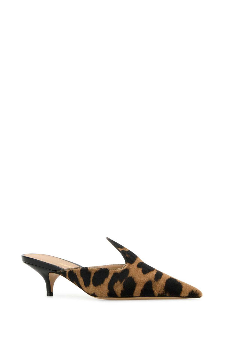 Leopard Print Slip On Pumps 2