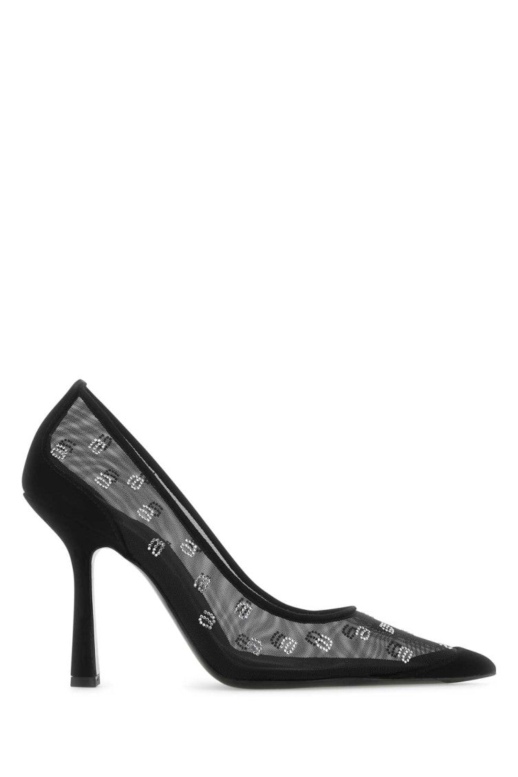 Black Slip On Pumps 1