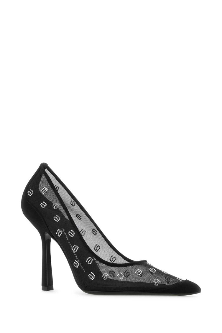 Black Slip On Pumps 2