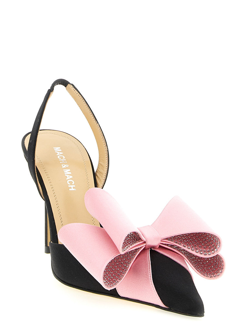 Black Slingback Heels 2