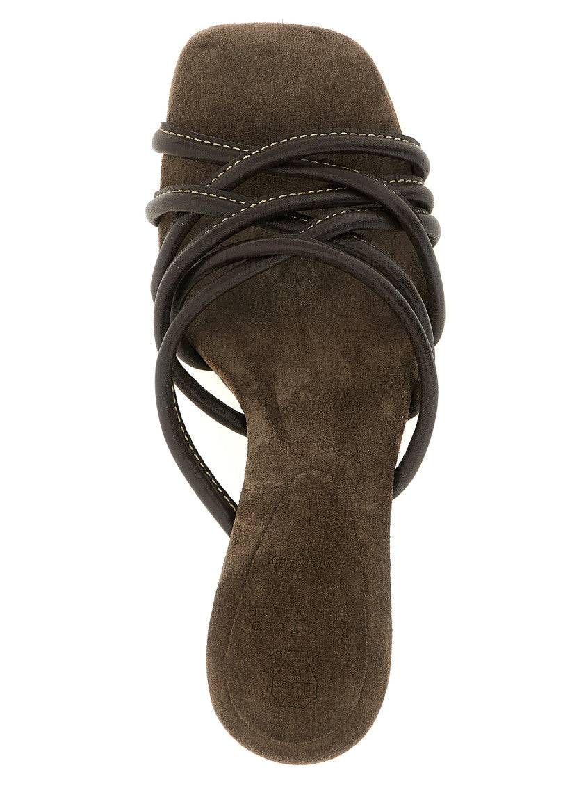 Brown Leather Heels 4