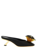 Black Slip On Pumps 1