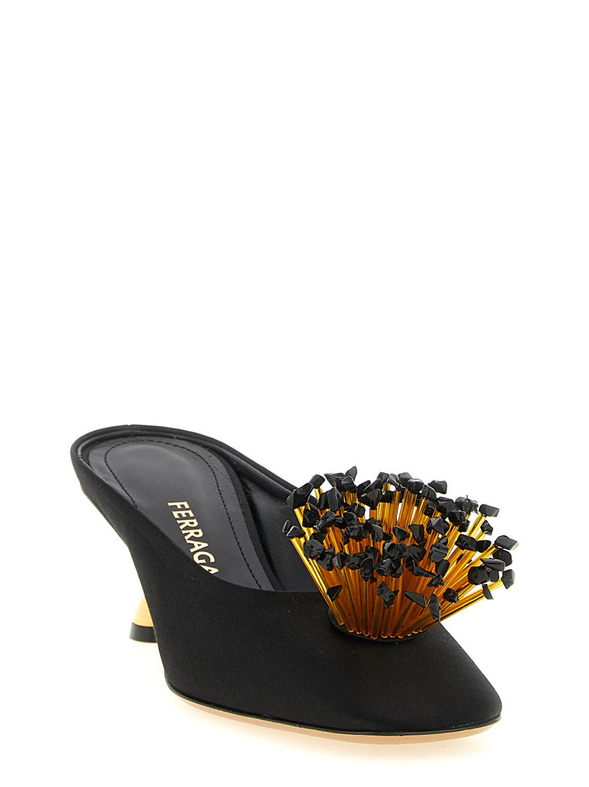 Black Slip On Pumps 2