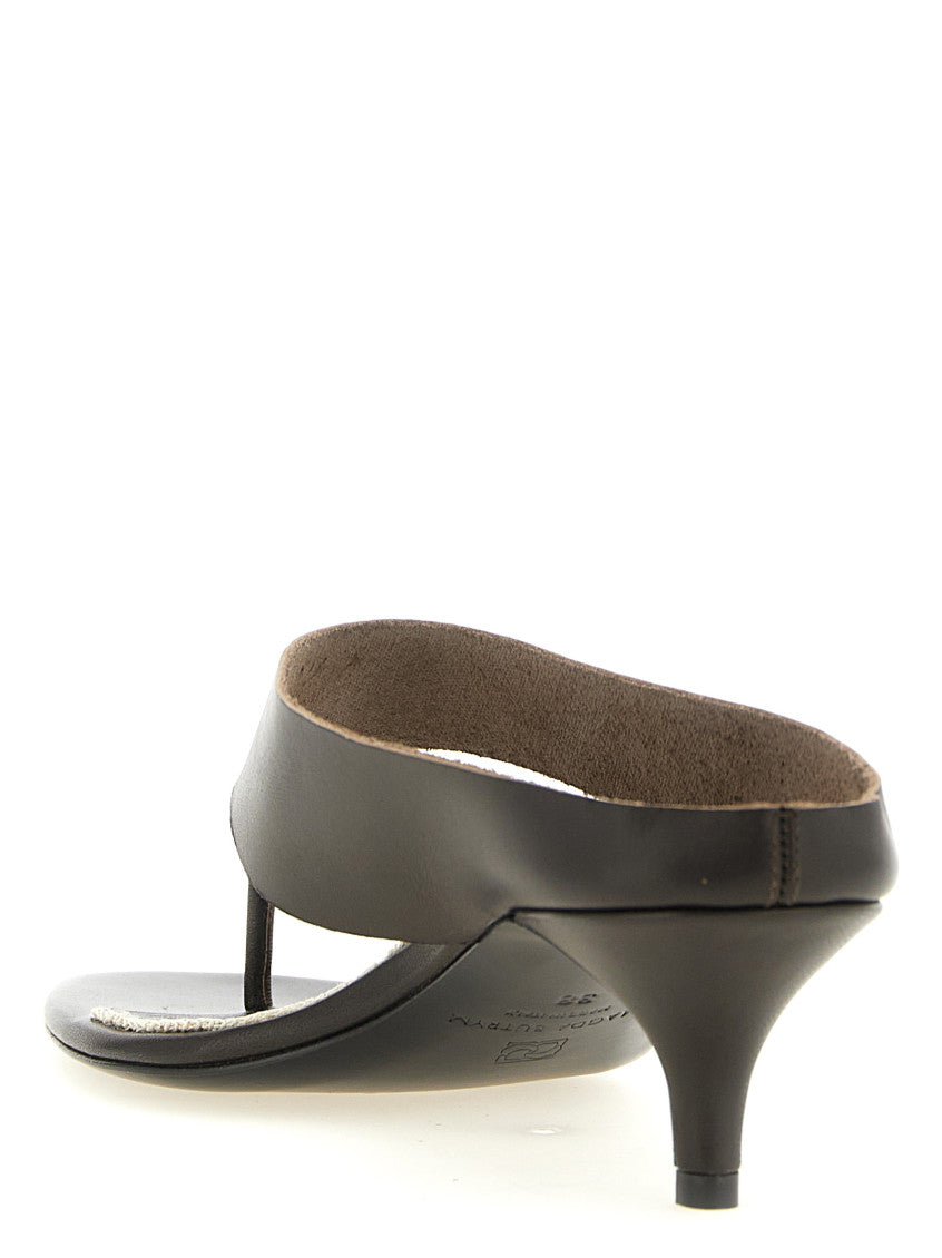 Brown Leather Heels 3