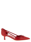 Red Slingback Pumps 1
