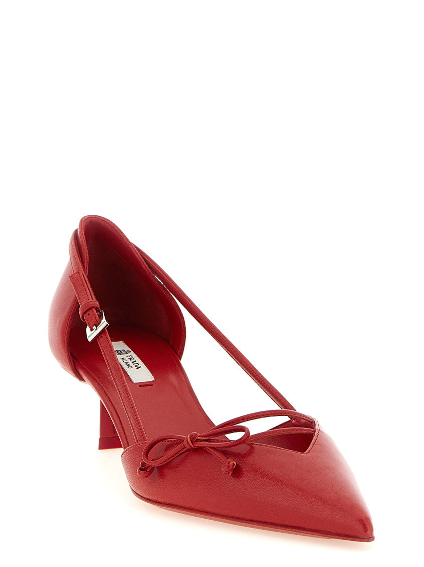 Red Slingback Pumps 2