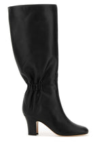 Black Solid Boots 1
