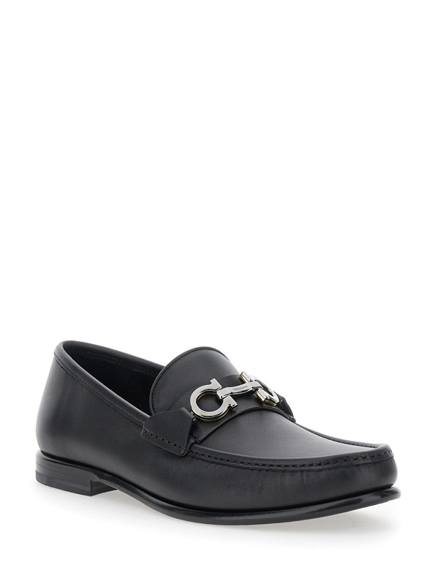 Black Leather Loafers 2