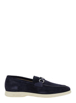 Navy Blue Slip On Loafers 1