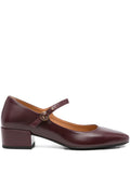 Brown Mary Jane Pumps 1