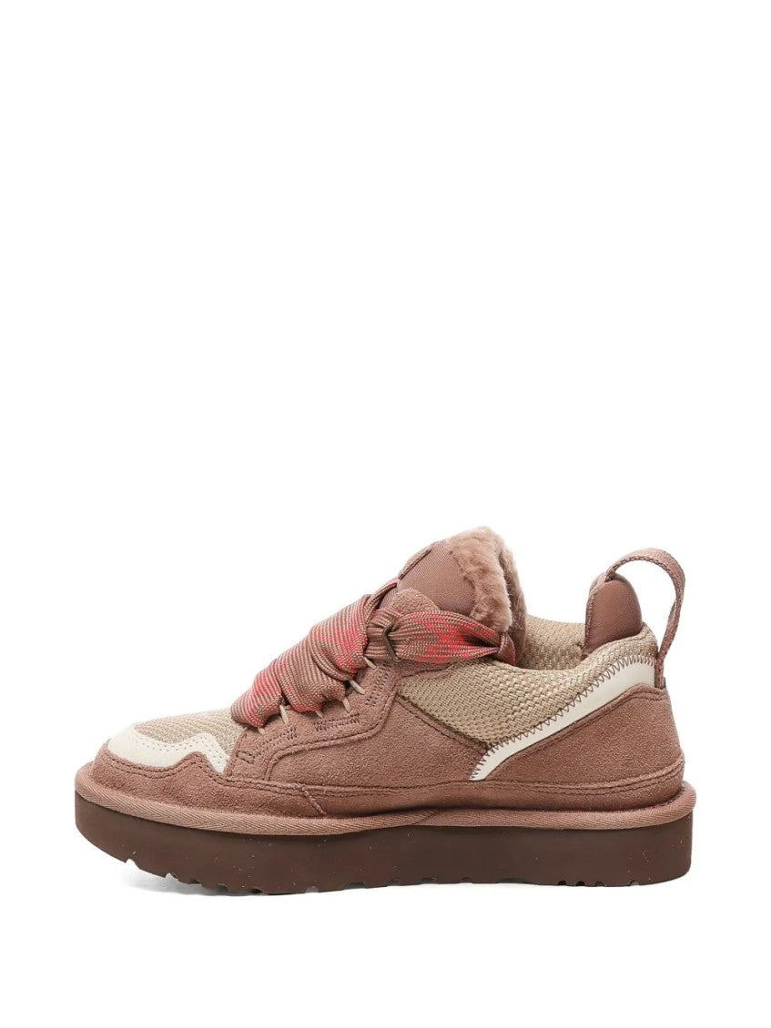 Brown Lace-up Sneakers 4