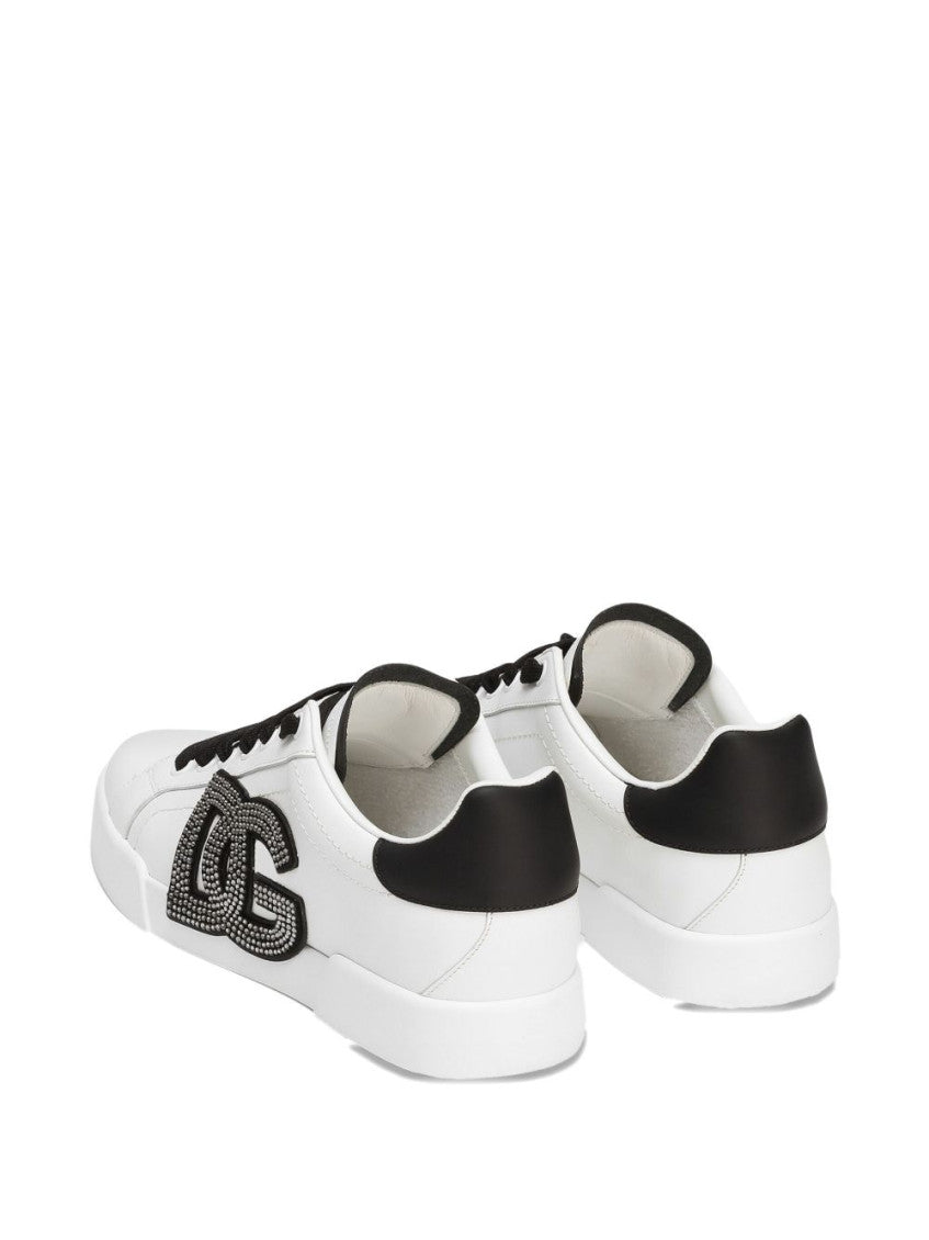 White Leather Sneakers 3