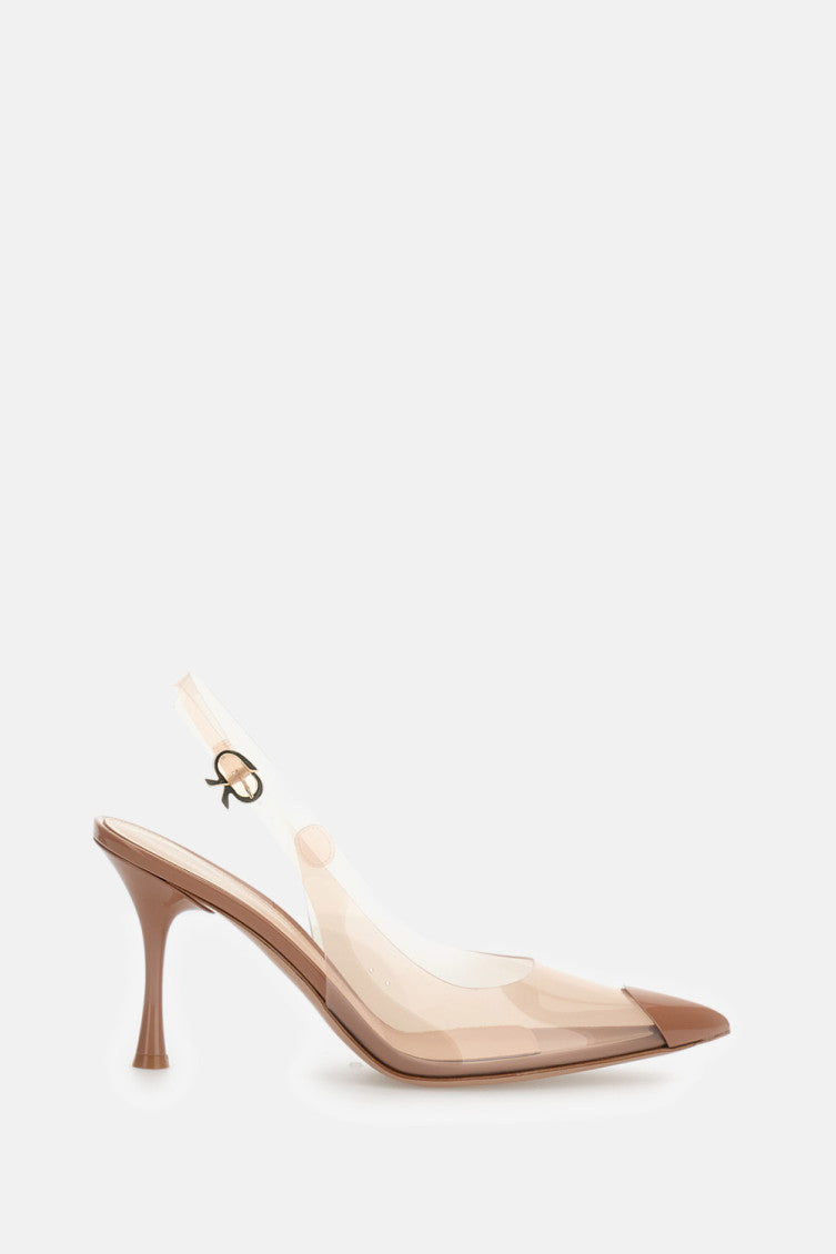 Brown Slingback Pumps 1