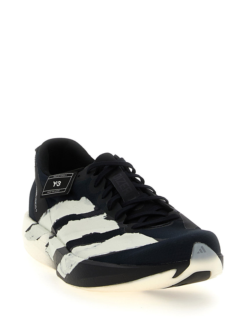 Black Lace Up Sneakers 2
