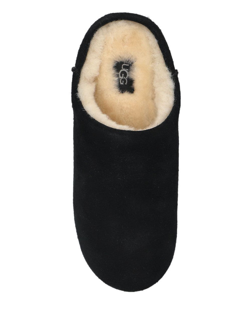 Black Slip On Slides 5