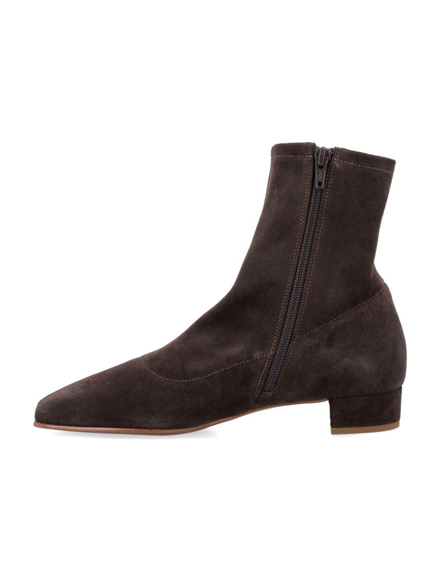 Dark Brown Suede Boots 3