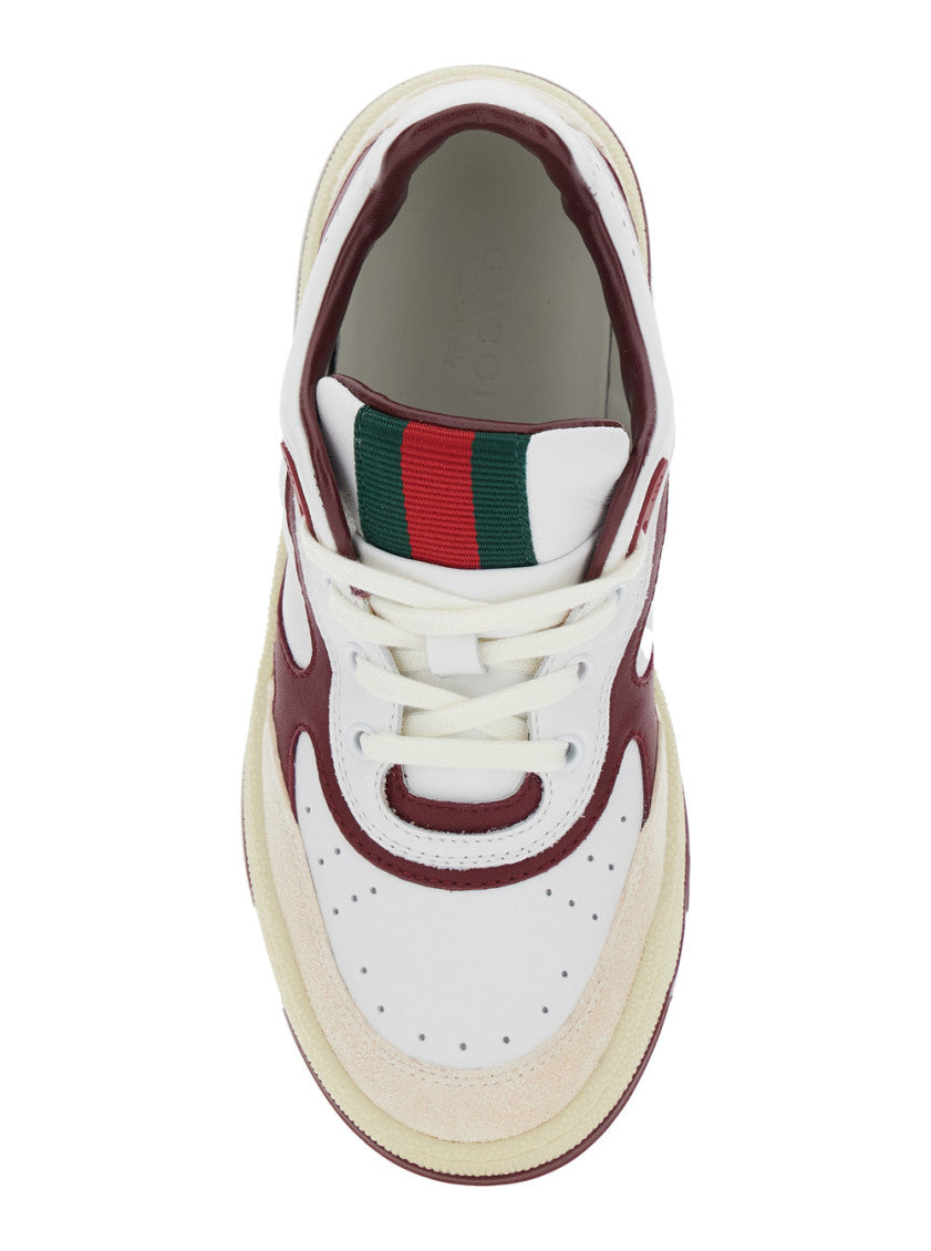 Boys White Low Top Sneakers 4