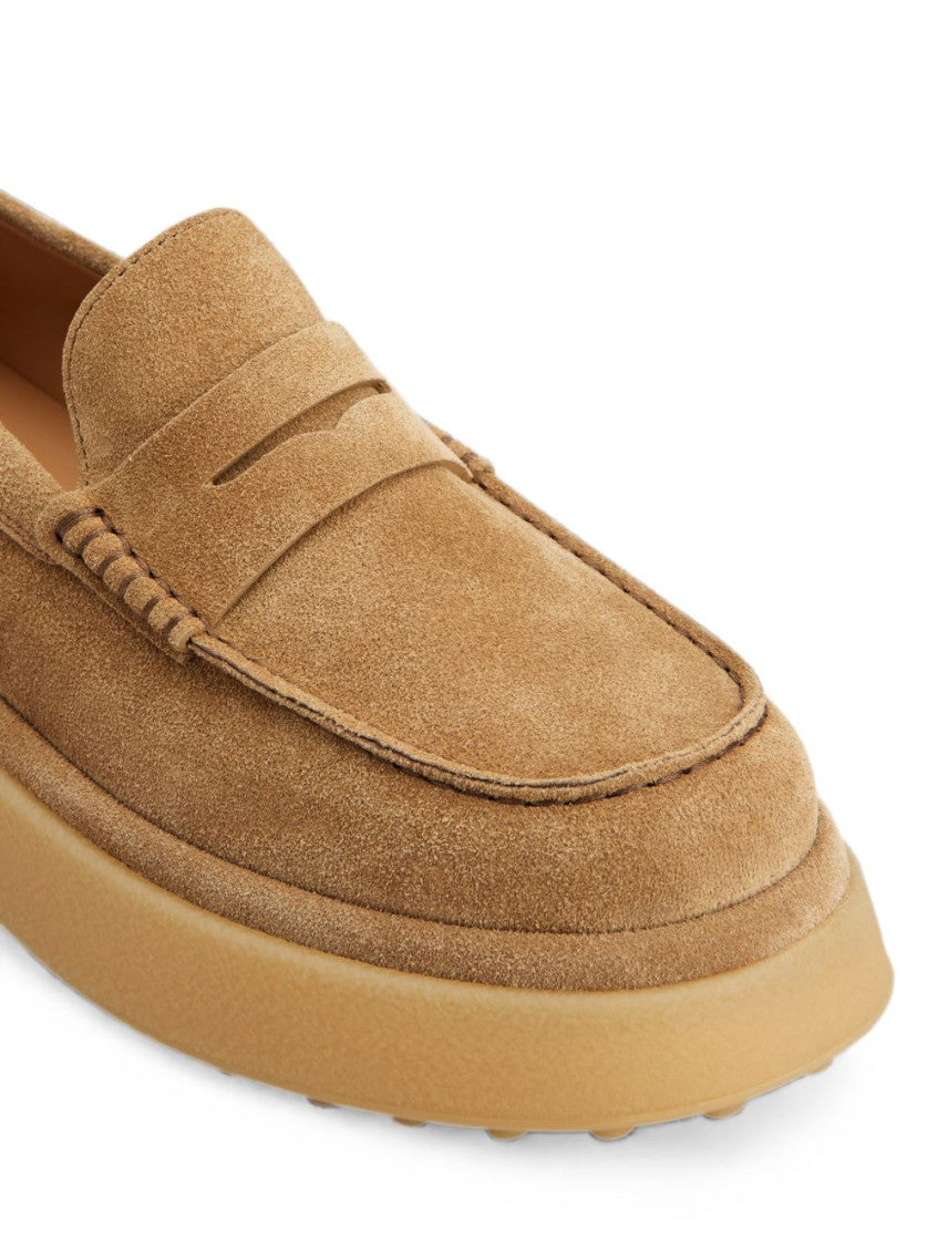 Brown Suede Loafers 3