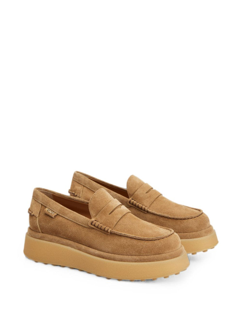 Brown Suede Loafers 4